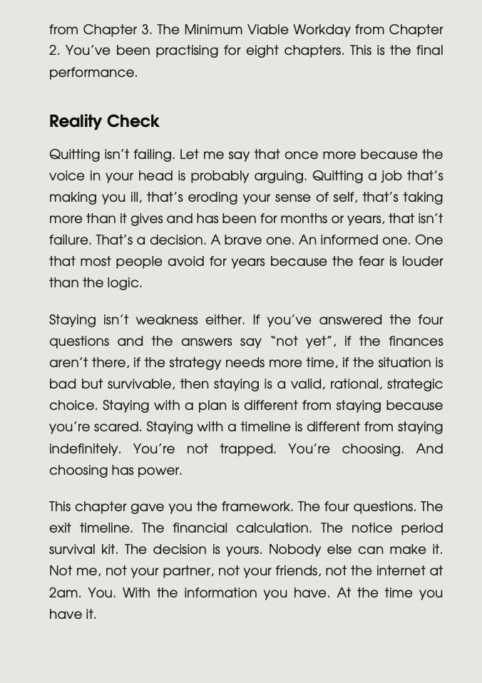 The Dead End Desk Survival Guide — (burnout, toxic colleagues, and surviving work) 5