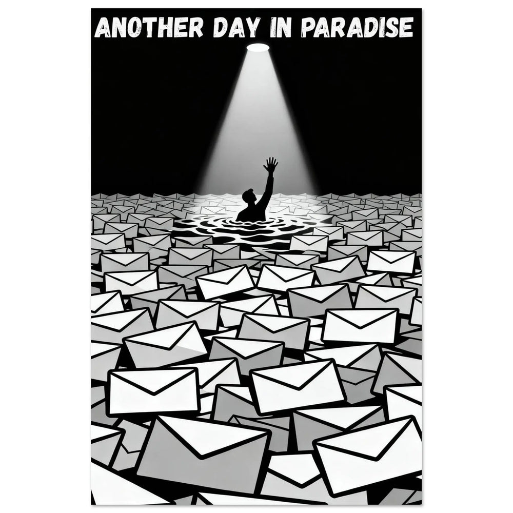 ANOTHER DAY IN PARADISE - Foam Print (Easy Assembly)