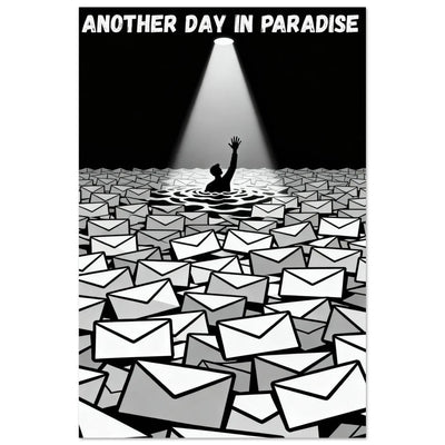 ANOTHER DAY IN PARADISE - Foam Print (Easy Assembly)