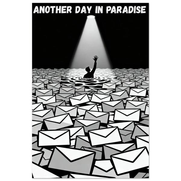 ANOTHER DAY IN PARADISE - Foam Print (Easy Assembly)