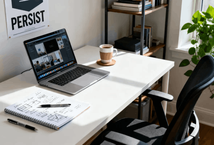 Day 1 – Clean desk setup