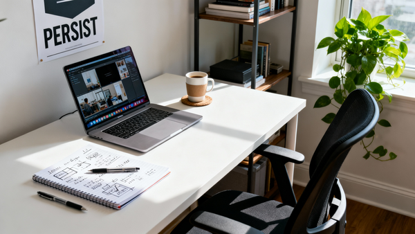 Day 1 - Clean desk setup