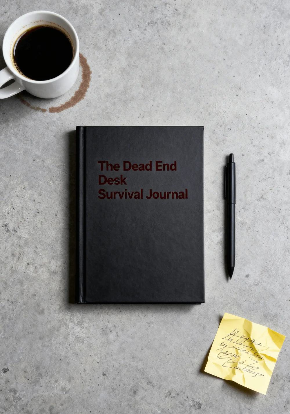 The Dead End Desk Survival Journal (Blank Pages)